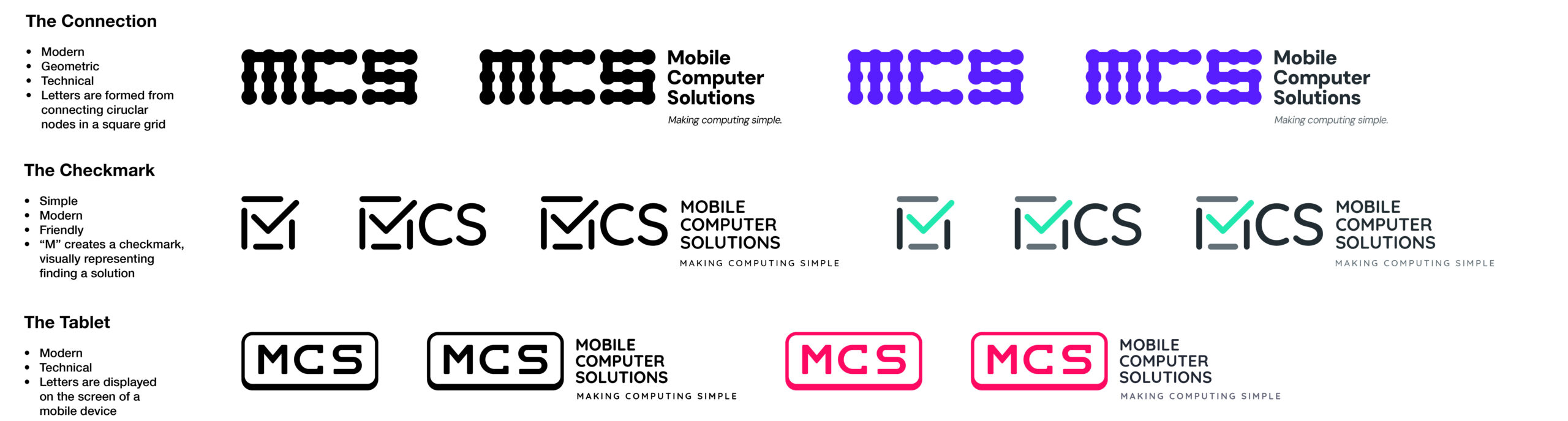 mobile computer solutions logo ideas