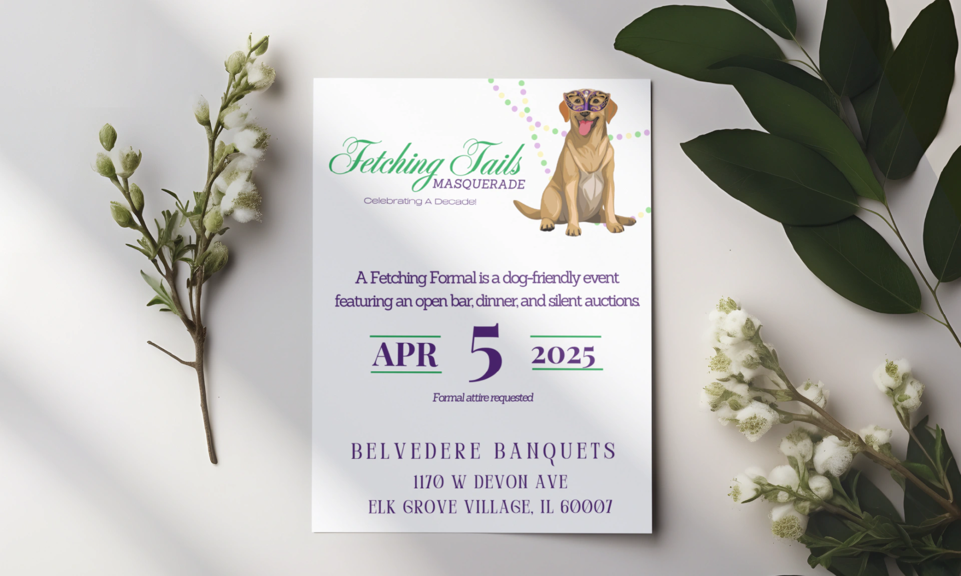 Fetching tails invitation
