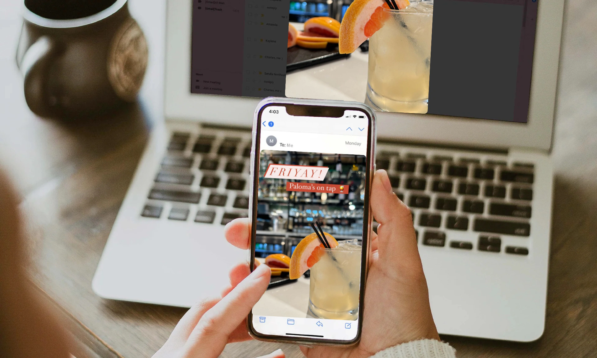 social media for cafe on the grove